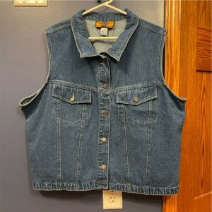 Baccini Denim Vest